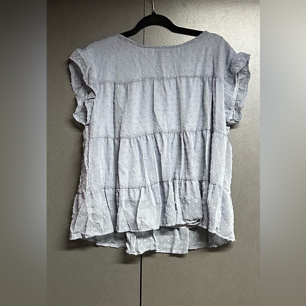 Women’s blue blouse